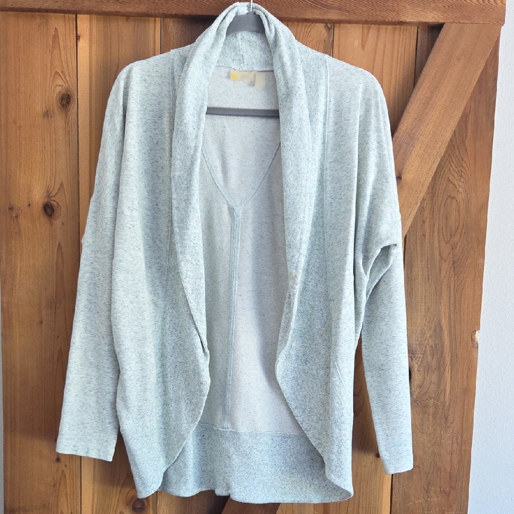 Zella Speakled greenish and white  Women's Cardigan